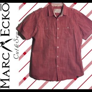 Marc Ecko 100% Cotton Button Down Shirt